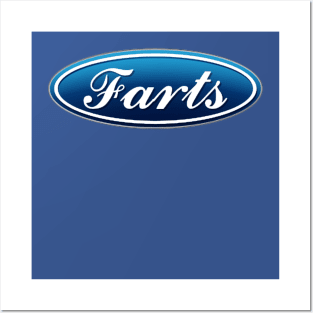 Farts Shirt | Ford Logo Posters and Art